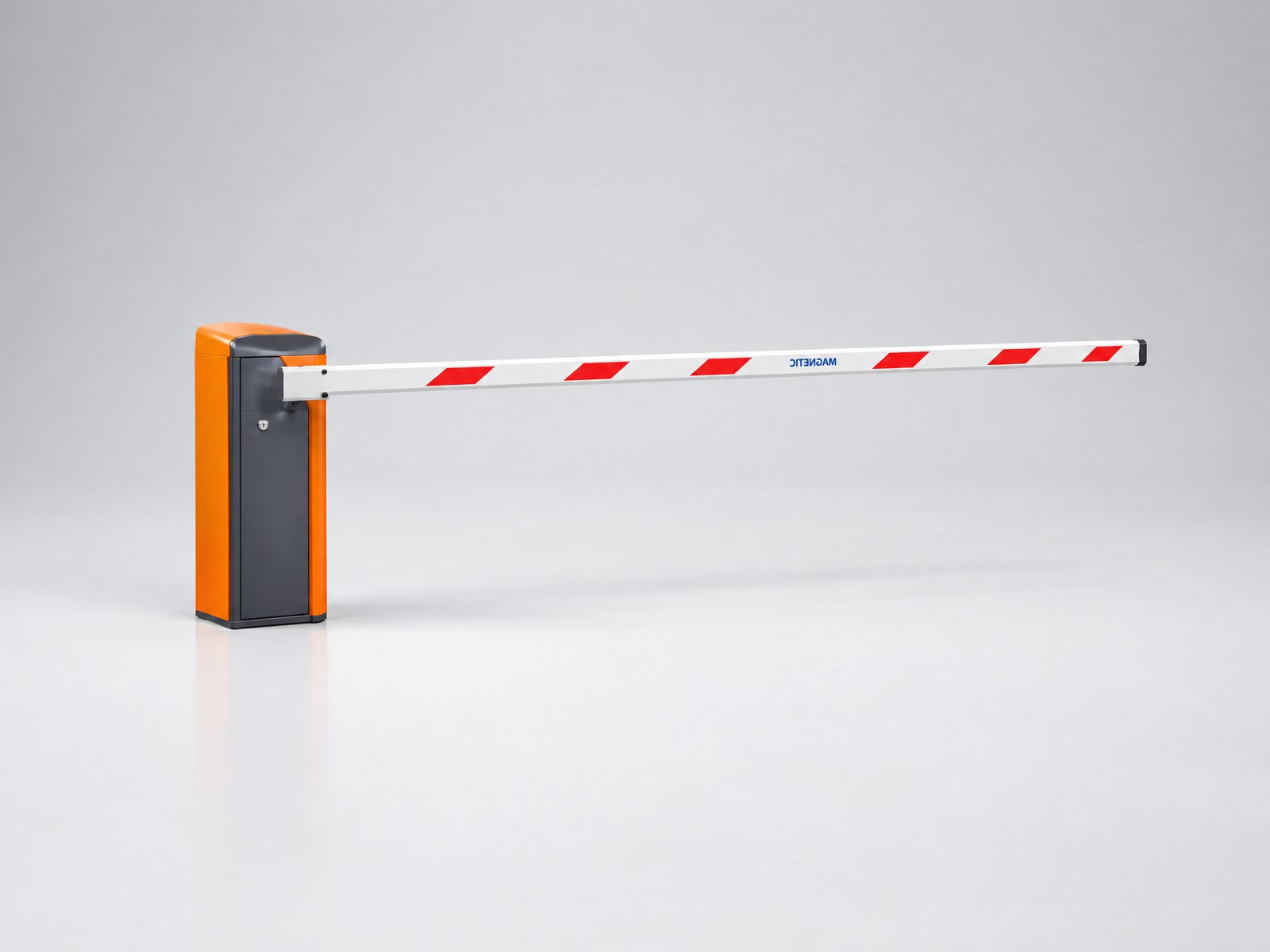 Community Entrance Magnetic operator and barrier arm