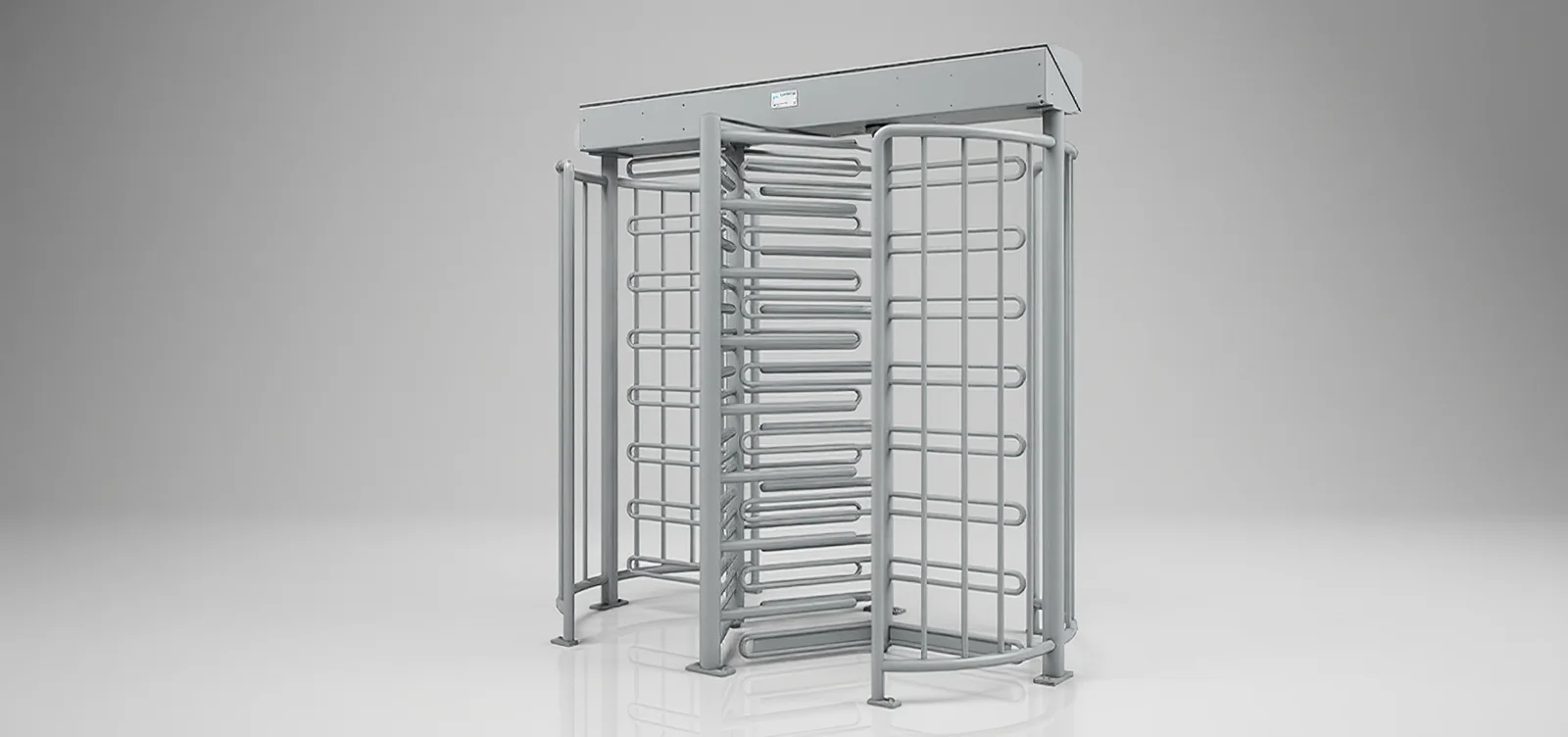 Magnetic MPT Double full-height turnstile with two independent lanes in one unit